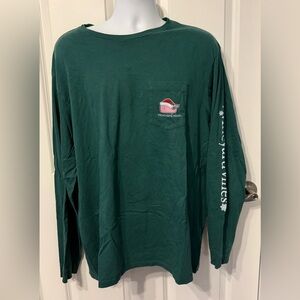 Vineyard Vines Green Long Sleeve Shirt